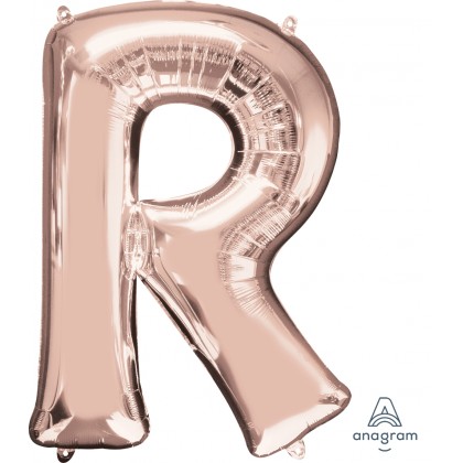 P50 32" (Rose Gold) Letter R SuperShape™